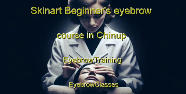 Skinart Beginner's eyebrow course in Chinup | EyebrowTraining | EyebrowClasses | SkinartTraining-Korea