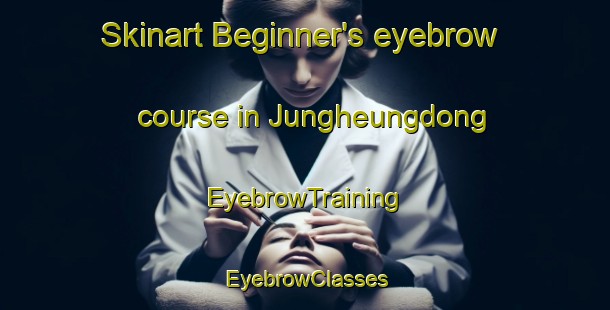 Skinart Beginner's eyebrow course in Jungheungdong | EyebrowTraining | EyebrowClasses | SkinartTraining-Korea
