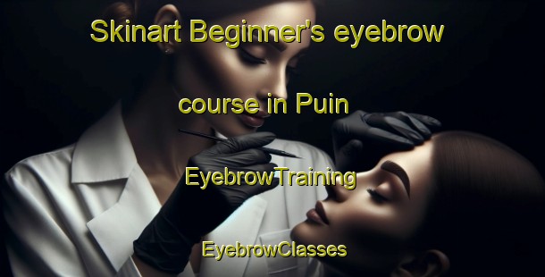 Skinart Beginner's eyebrow course in Puin | EyebrowTraining | EyebrowClasses | SkinartTraining-Korea