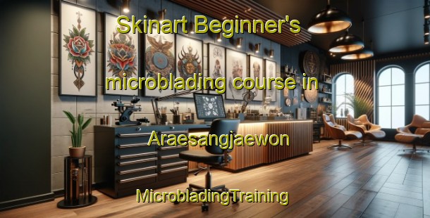 Skinart Beginner's microblading course in Araesangjaewon | #MicrobladingTraining #MicrobladingClasses #SkinartTraining-Korea