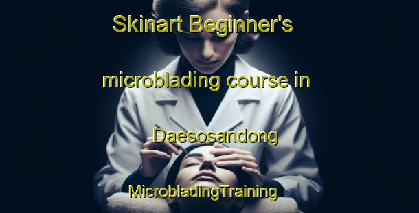 Skinart Beginner's microblading course in Daesosandong | MicrobladingTraining | MicrobladingClasses | SkinartTraining-Korea