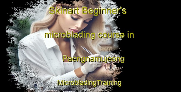 Skinart Beginner's microblading course in Paengnamujeong | #MicrobladingTraining #MicrobladingClasses #SkinartTraining-Korea