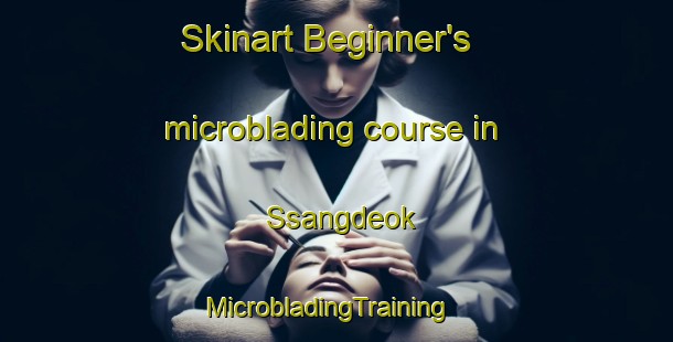 Skinart Beginner's microblading course in Ssangdeok | MicrobladingTraining | MicrobladingClasses | SkinartTraining-Korea