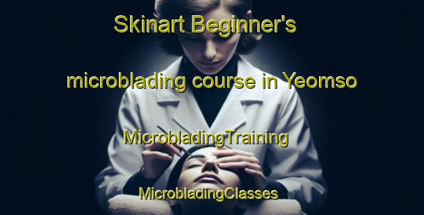 Skinart Beginner's microblading course in Yeomso | MicrobladingTraining | MicrobladingClasses | SkinartTraining-Korea
