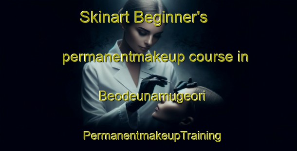 Skinart Beginner's permanentmakeup course in Beodeunamugeori | PermanentmakeupTraining | PermanentmakeupClasses | SkinartTraining-Korea