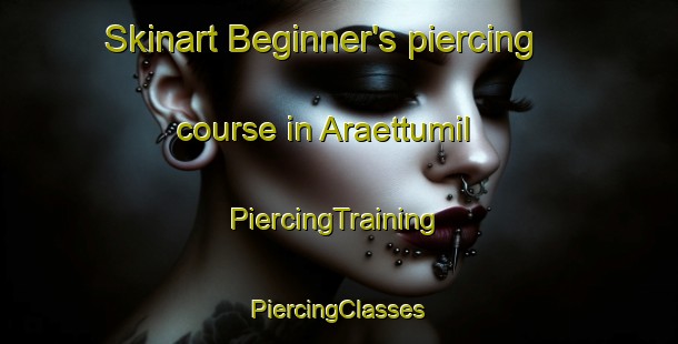 Skinart Beginner's piercing course in Araettumil | #PiercingTraining #PiercingClasses #SkinartTraining-Korea