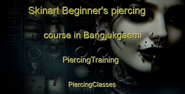 Skinart Beginner's piercing course in Bangjukgaemi | #PiercingTraining #PiercingClasses #SkinartTraining-Korea