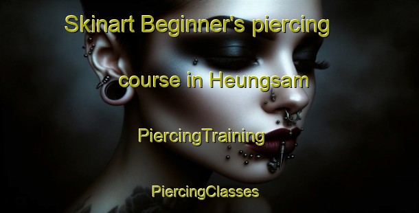 Skinart Beginner's piercing course in Heungsam | PiercingTraining | PiercingClasses | SkinartTraining-Korea