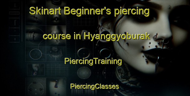 Skinart Beginner's piercing course in Hyanggyoburak | #PiercingTraining #PiercingClasses #SkinartTraining-Korea