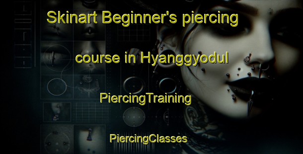 Skinart Beginner's piercing course in Hyanggyodul | PiercingTraining | PiercingClasses | SkinartTraining-Korea