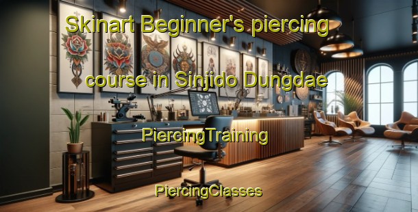 Skinart Beginner's piercing course in Sinjido Dungdae | #PiercingTraining #PiercingClasses #SkinartTraining-Korea