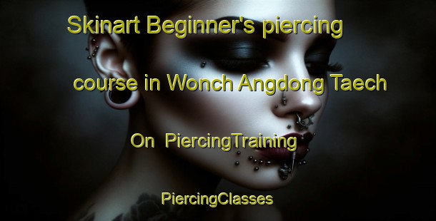 Skinart Beginner's piercing course in Wonch Angdong Taech On | #PiercingTraining #PiercingClasses #SkinartTraining-Korea