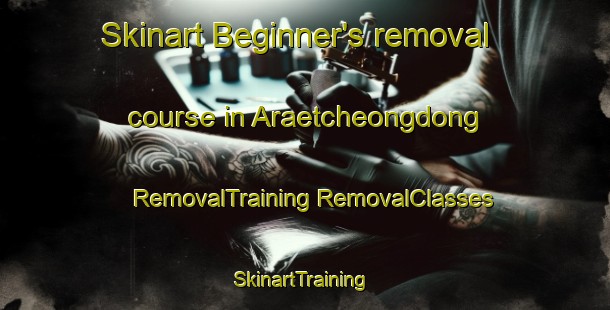 Skinart Beginner's removal course in Araetcheongdong | #RemovalTraining #RemovalClasses #SkinartTraining-Korea