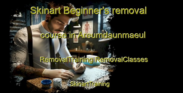 Skinart Beginner's removal course in Areumdaunmaeul | #RemovalTraining #RemovalClasses #SkinartTraining-Korea