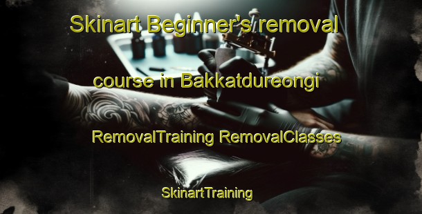 Skinart Beginner's removal course in Bakkatdureongi | #RemovalTraining #RemovalClasses #SkinartTraining-Korea