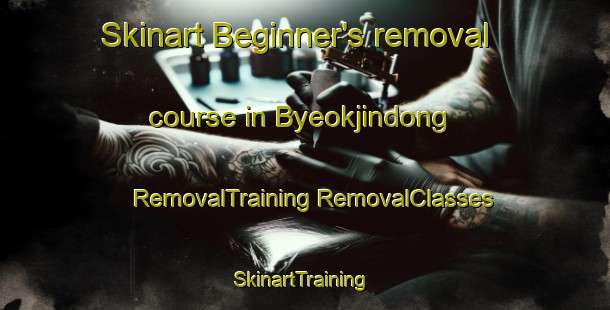 Skinart Beginner's removal course in Byeokjindong | #RemovalTraining #RemovalClasses #SkinartTraining-Korea