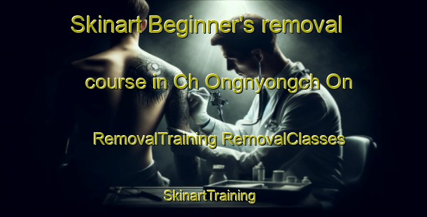 Skinart Beginner's removal course in Ch Ongnyongch On | #RemovalTraining #RemovalClasses #SkinartTraining-Korea