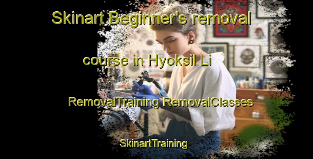 Skinart Beginner's removal course in Hyoksil Li | #RemovalTraining #RemovalClasses #SkinartTraining-Korea