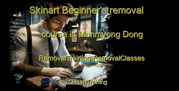 Skinart Beginner's removal course in Munmyong Dong | #RemovalTraining #RemovalClasses #SkinartTraining-Korea