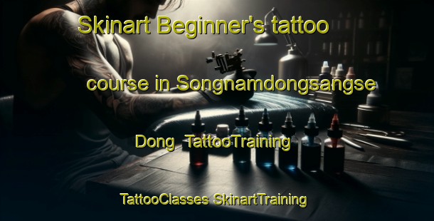 Skinart Beginner's tattoo course in Songnamdongsangse Dong | #TattooTraining #TattooClasses #SkinartTraining-Korea