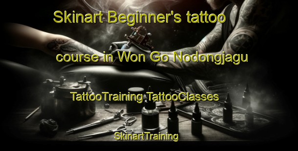 Skinart Beginner's tattoo course in Won Go Nodongjagu | #TattooTraining #TattooClasses #SkinartTraining-Korea