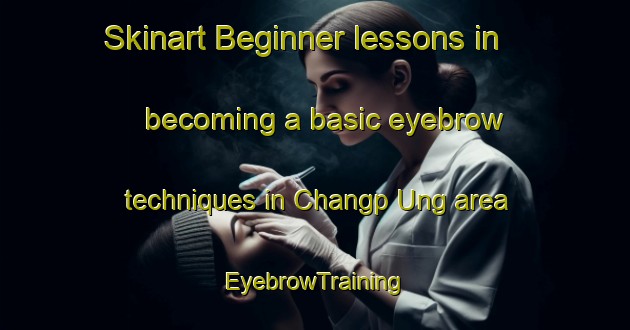 Skinart Beginner lessons in becoming a basic eyebrow techniques in Changp Ung area | EyebrowTraining | EyebrowClasses | SkinartTraining-Korea