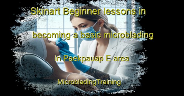 Skinart Beginner lessons in becoming a basic microblading in Paekpauap E area | MicrobladingTraining | MicrobladingClasses | SkinartTraining-Korea