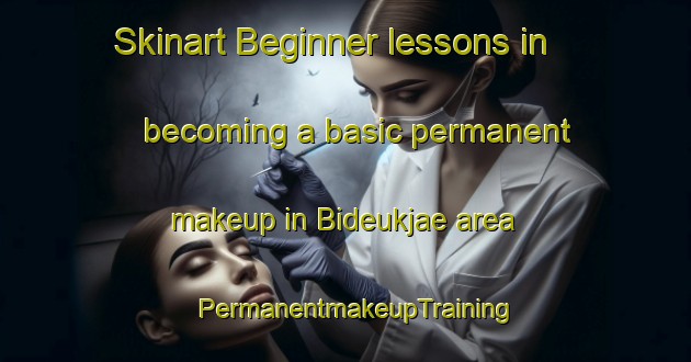 Skinart Beginner lessons in becoming a basic permanent makeup in Bideukjae area | PermanentmakeupTraining | PermanentmakeupClasses | SkinartTraining-Korea
