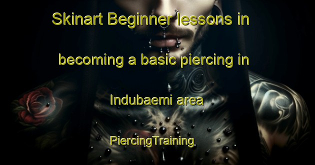 Skinart Beginner lessons in becoming a basic piercing in Indubaemi area | PiercingTraining | PiercingClasses | SkinartTraining-Korea