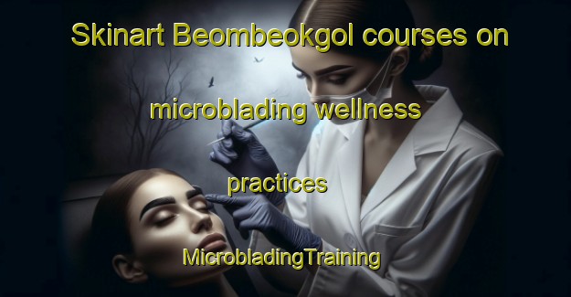 Skinart Beombeokgol courses on microblading wellness practices | #MicrobladingTraining #MicrobladingClasses #SkinartTraining-Korea