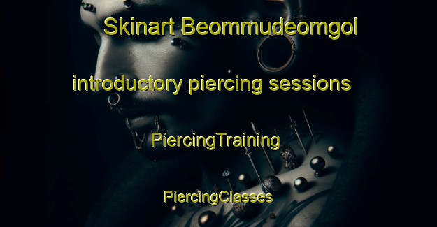 Skinart Beommudeomgol introductory piercing sessions | #PiercingTraining #PiercingClasses #SkinartTraining-Korea