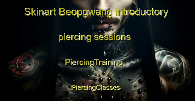 Skinart Beopgwang introductory piercing sessions | PiercingTraining | PiercingClasses | SkinartTraining-Korea