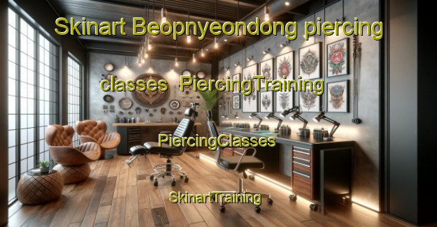 Skinart Beopnyeondong piercing classes | #PiercingTraining #PiercingClasses #SkinartTraining-Korea