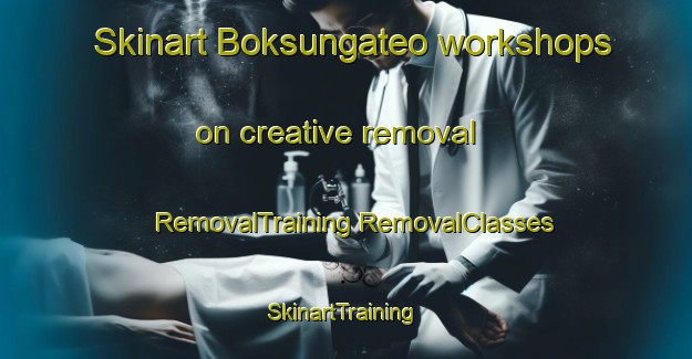 Skinart Boksungateo workshops on creative removal | #RemovalTraining #RemovalClasses #SkinartTraining-Korea