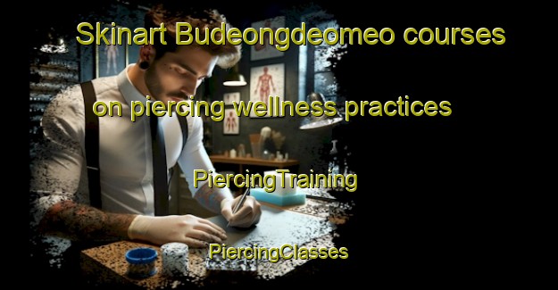 Skinart Budeongdeomeo courses on piercing wellness practices | #PiercingTraining #PiercingClasses #SkinartTraining-Korea