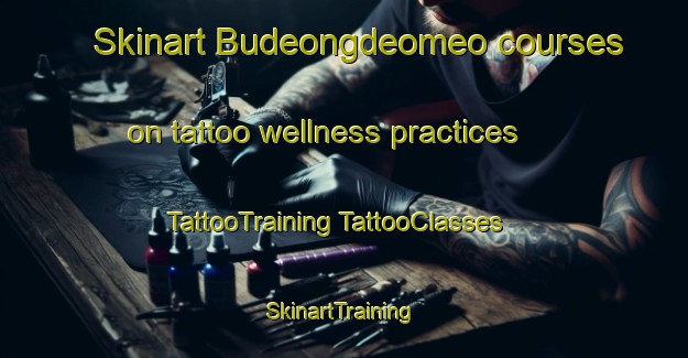 Skinart Budeongdeomeo courses on tattoo wellness practices | #TattooTraining #TattooClasses #SkinartTraining-Korea