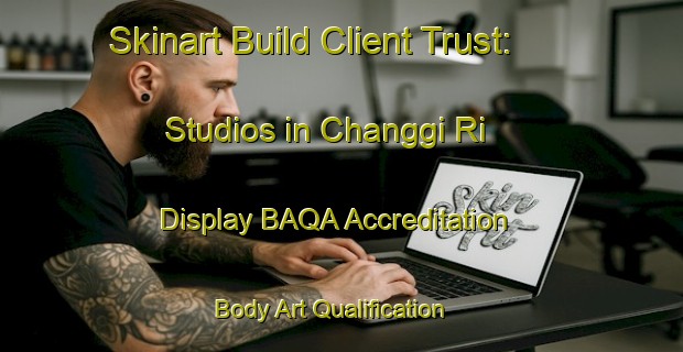 Skinart Build Client Trust: Studios in Changgi Ri - Display BAQA Accreditation | Body Art Qualification Authority | BAQA-Korea