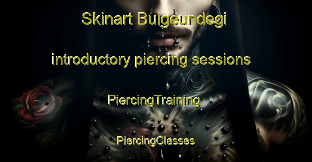 Skinart Bulgeundegi introductory piercing sessions | #PiercingTraining #PiercingClasses #SkinartTraining-Korea