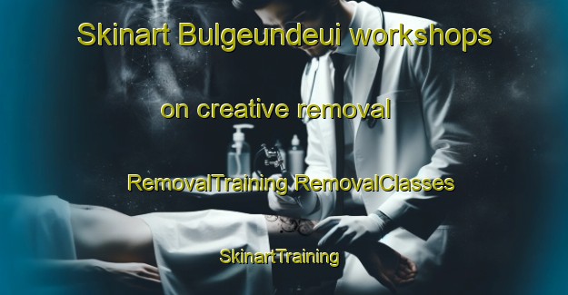 Skinart Bulgeundeui workshops on creative removal | #RemovalTraining #RemovalClasses #SkinartTraining-Korea