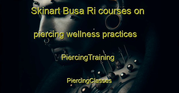 Skinart Busa Ri courses on piercing wellness practices | #PiercingTraining #PiercingClasses #SkinartTraining-Korea