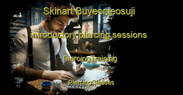 Skinart Buyeonjeosuji introductory piercing sessions | #PiercingTraining #PiercingClasses #SkinartTraining-Korea