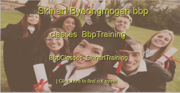 Skinart Byeongmogan bbp classes | BbpTraining | BbpClasses | SkinartTraining-Korea
