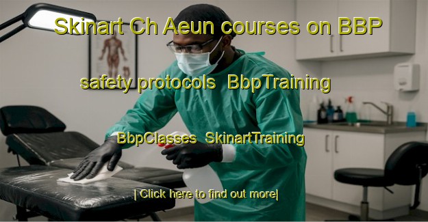 Skinart Ch Aeun courses on BBP safety protocols | BbpTraining | BbpClasses | SkinartTraining-Korea