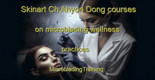 Skinart Ch Ahyon Dong courses on microblading wellness practices | #MicrobladingTraining #MicrobladingClasses #SkinartTraining-Korea