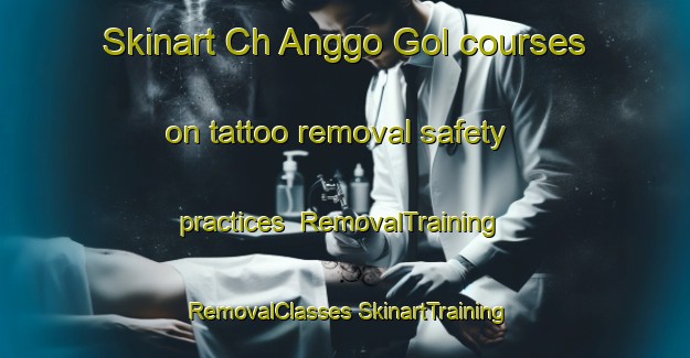 Skinart Ch Anggo Gol courses on tattoo removal safety practices | #RemovalTraining #RemovalClasses #SkinartTraining-Korea