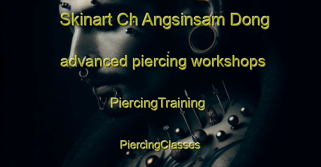 Skinart Ch Angsinsam Dong advanced piercing workshops | #PiercingTraining #PiercingClasses #SkinartTraining-Korea