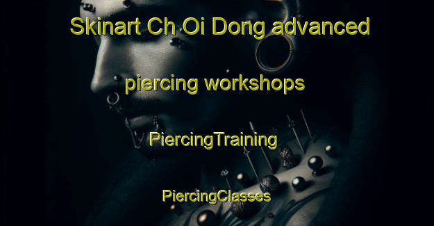 Skinart Ch Oi Dong advanced piercing workshops | #PiercingTraining #PiercingClasses #SkinartTraining-Korea