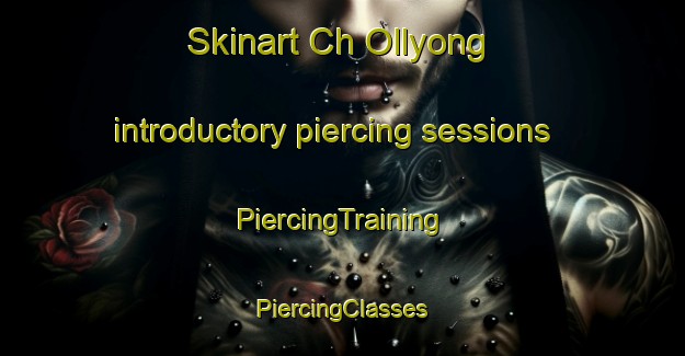 Skinart Ch Ollyong introductory piercing sessions | #PiercingTraining #PiercingClasses #SkinartTraining-Korea