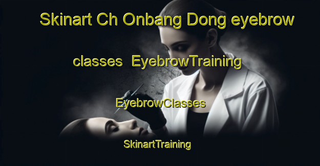 Skinart Ch Onbang Dong eyebrow classes | EyebrowTraining | EyebrowClasses | SkinartTraining-Korea
