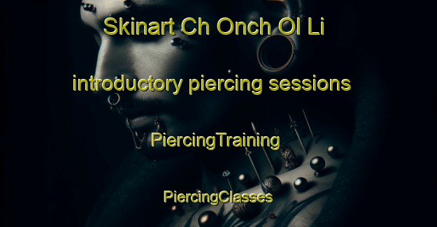 Skinart Ch Onch Ol Li introductory piercing sessions | #PiercingTraining #PiercingClasses #SkinartTraining-Korea